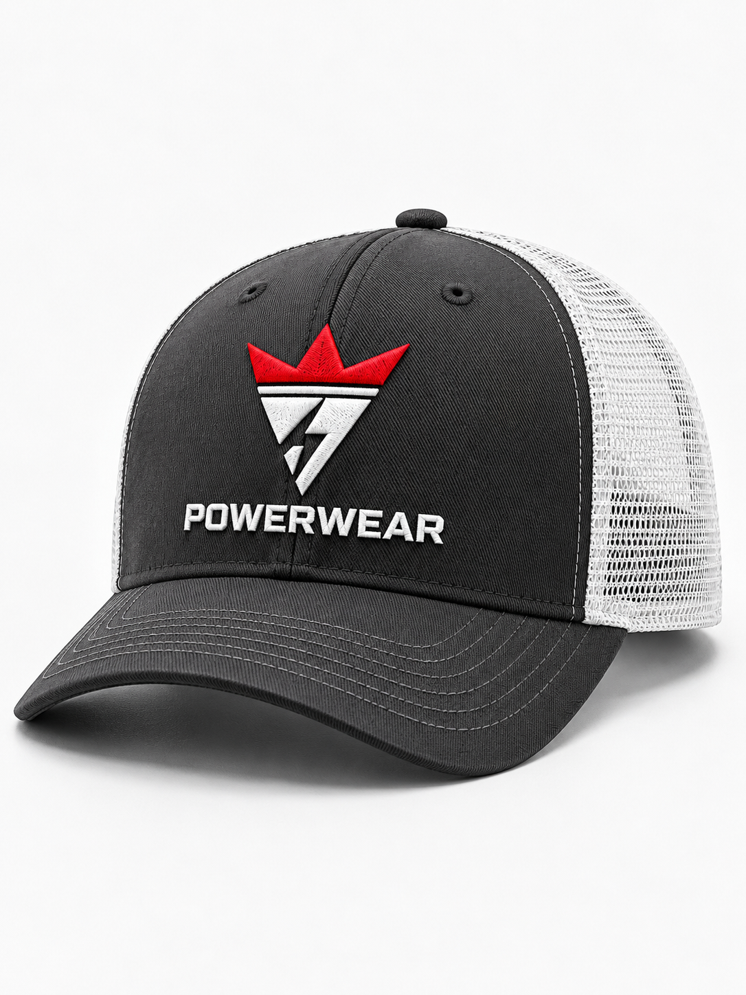 Wholesale Charcoal Accent Trucker Cap - Custom Manufacturing | Power Wear Industry