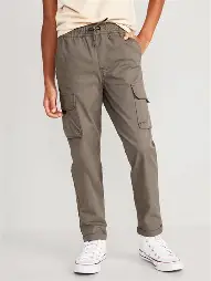 Wholesale Classic Brown Slim Cargo Pants - Custom Manufacturer