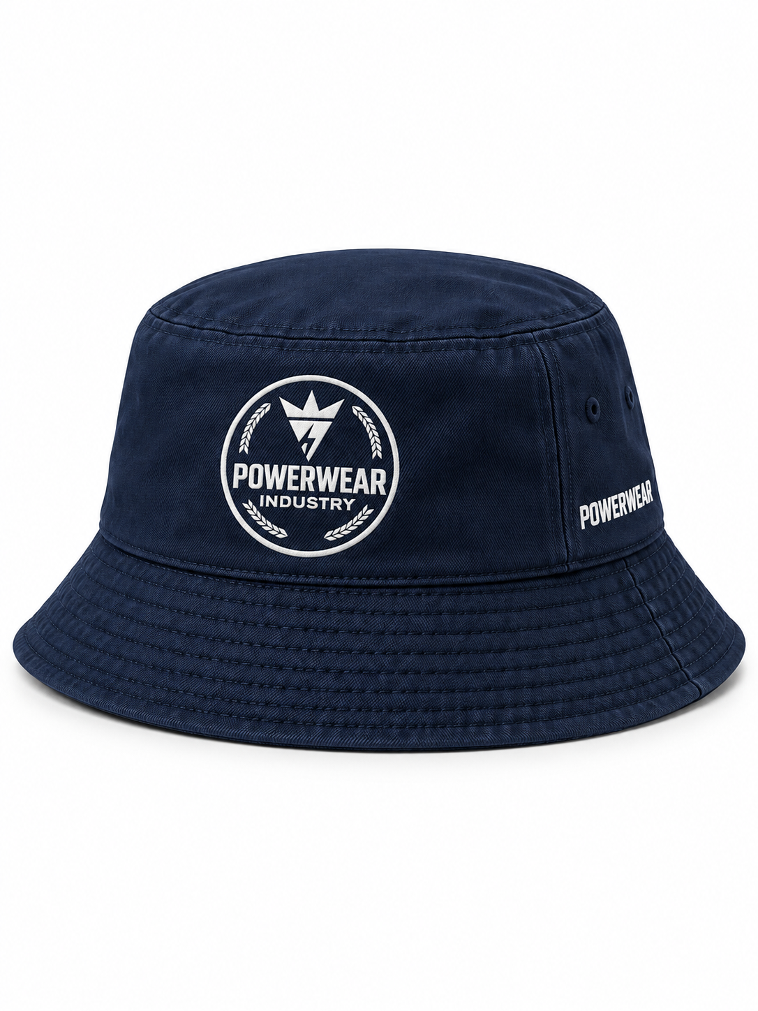 Wholesale Navy Logo Bucket Hat - Custom Manufacturing | Power Wear Industry