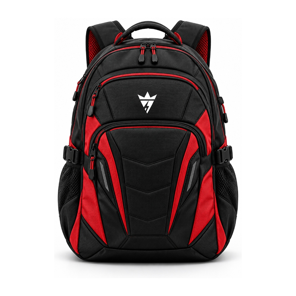 Red Black Athletic Sports Backpack - Power Wear Industry